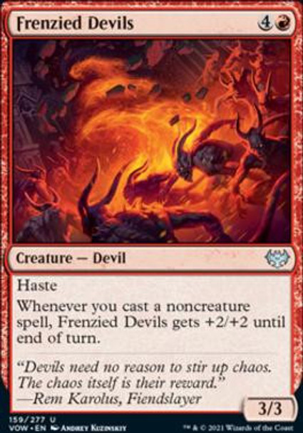 Frenzied Devils - Foil