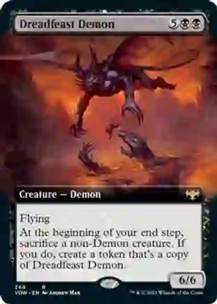 Dreadfeast Demon (Extended Art) - Foil