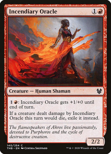 Incendiary Oracle (TBD 140) - Foil