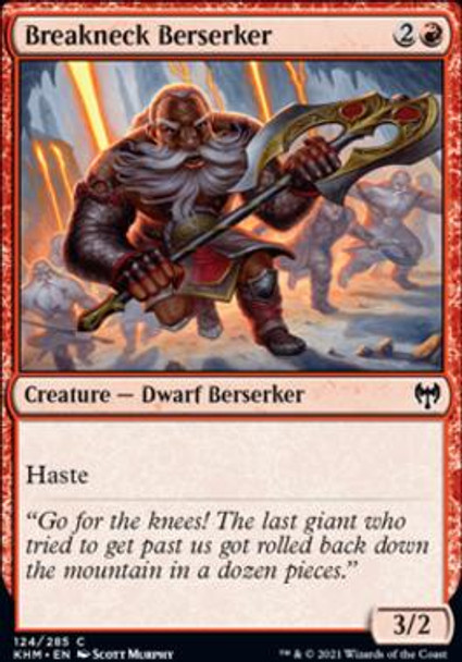 Breakneck Berserker (KHM 124)