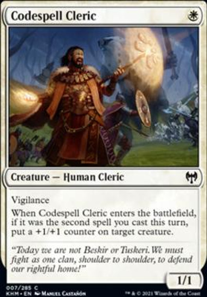 Codespell Cleric (KHM 7) - Foil