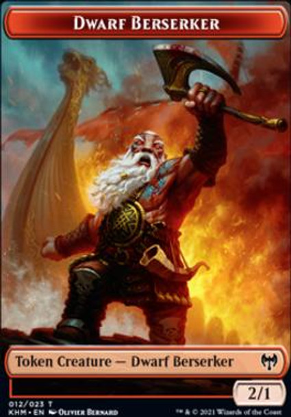 Dwarf Berserker Token (KHM 12)