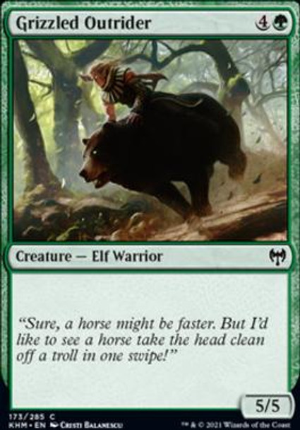 Grizzled Outrider (KHM 173)