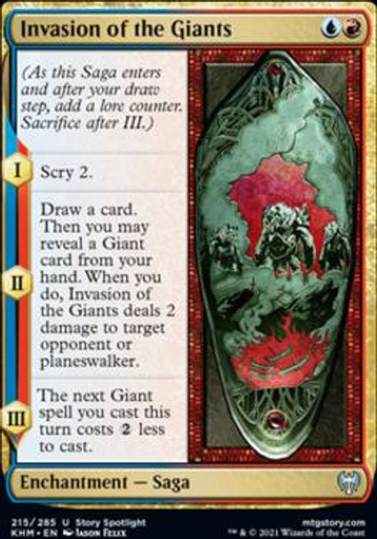 Invasion of the Giants (KHM 215) - Foil