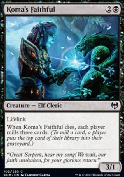 Koma's Faithful (KHM 102) - Foil