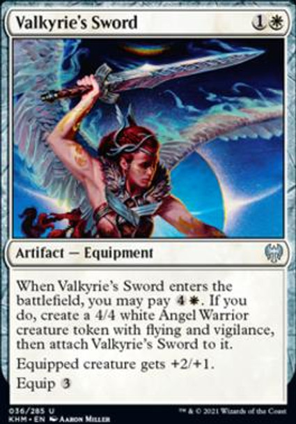 Valkyrie's Sword (KHM 36) - Foil