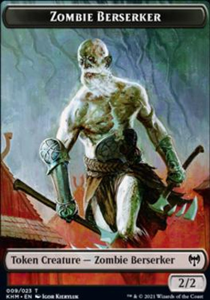 Zombie Berserker Token (KHM 9)