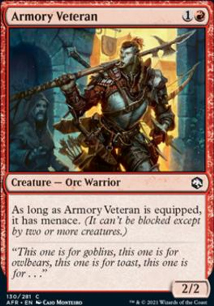 Armory Veteran (AFR 130) (foil)