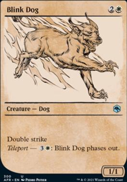 Blink Dog (Showcase) (AFR 300) (foil)