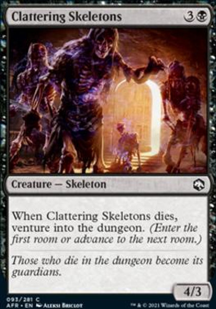 Clattering Skeletons (AFR 93) (foil)