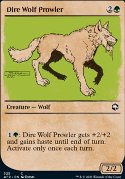 Dire Wolf Prowler (Showcase) (AFR 325) (foil)