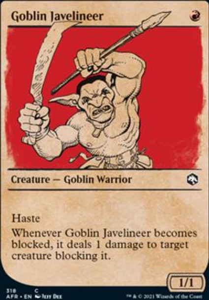 Goblin Javelineer (Showcase) (AFR 318)