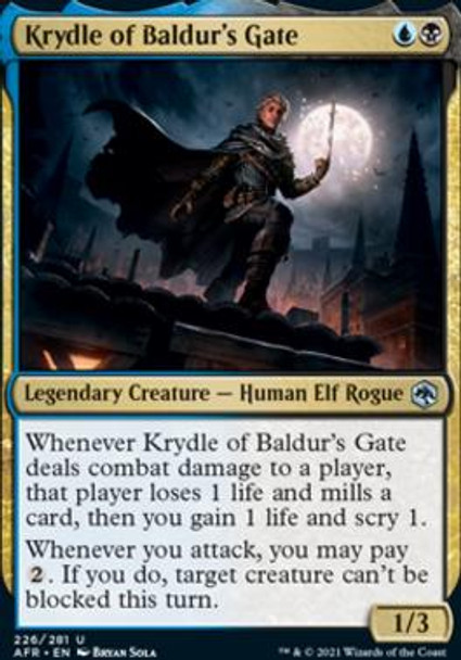 Krydle of Baldur's Gate (AFR 226) (foil)