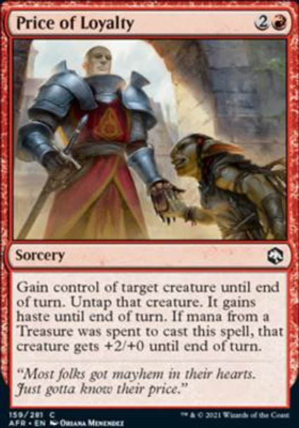 Price of Loyalty (AFR 159) (foil)