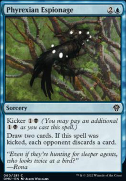 Phyrexian Espionage (DMU 60)