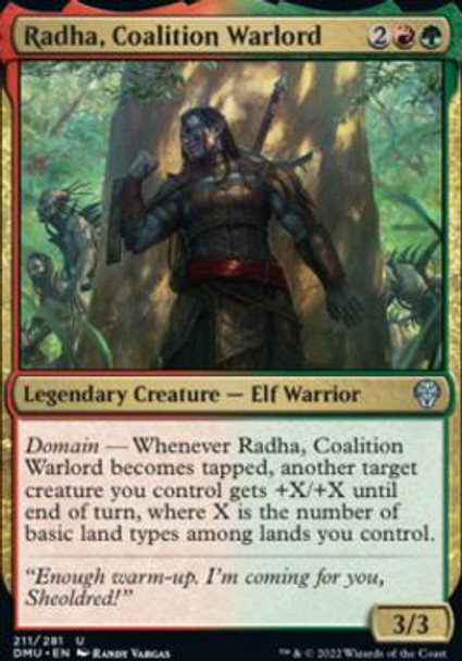 Radha, Coalition Warlord (DMU 211)
