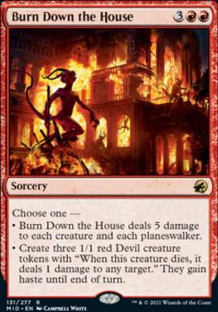 Burn Down the House (IMH 131) - foil