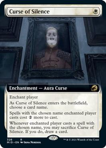 Curse of Silence (Extended Art) (IMH 326) - foil