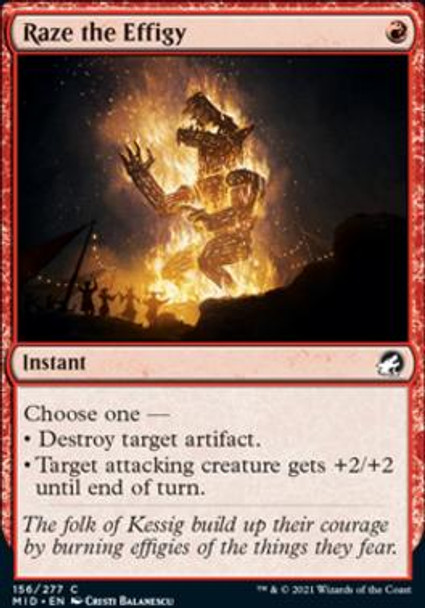 Raze the Effigy (IMH 156) - foil