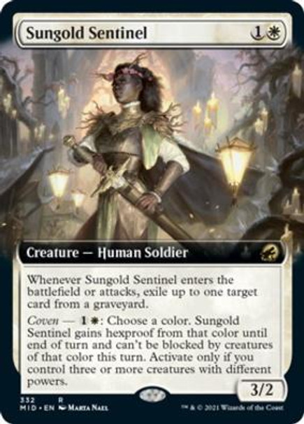 Sungold Sentinel (Extended Art) (IMH 332) - foil