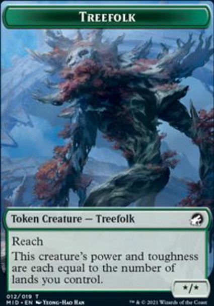 Treefolk Token (IMH 12) - foil