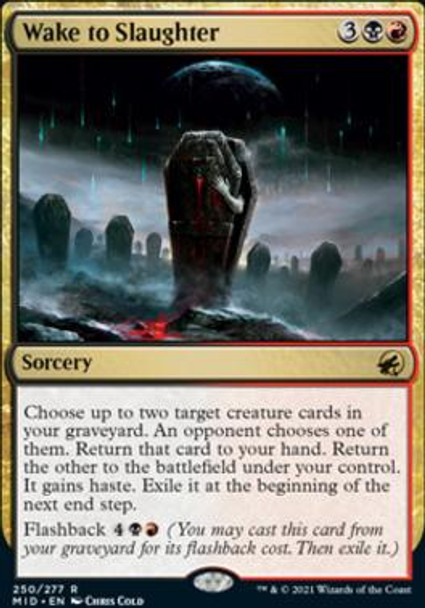 Wake to Slaughter (IMH 250) - foil