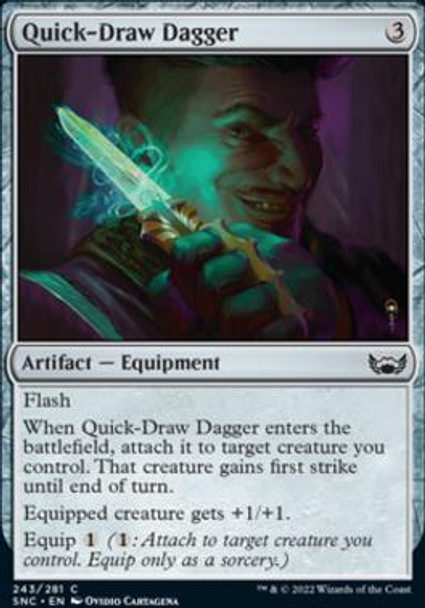 Quick-Draw Dagger (SNC 243)