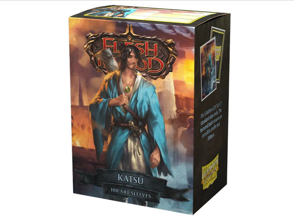 Dragon Shield - Box 100 - Matte Art - Flesh and Blood Katsu