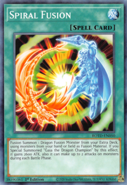 Spiral Fusion ROTD-EN050 1st Ed