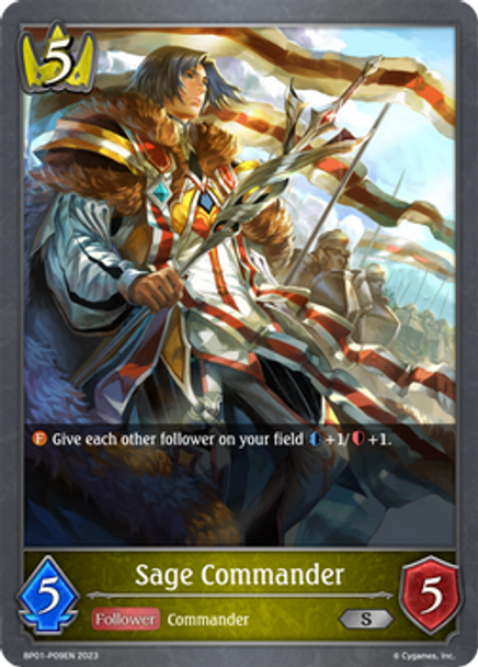 BP01-P09EN Sage Commander (Foil)