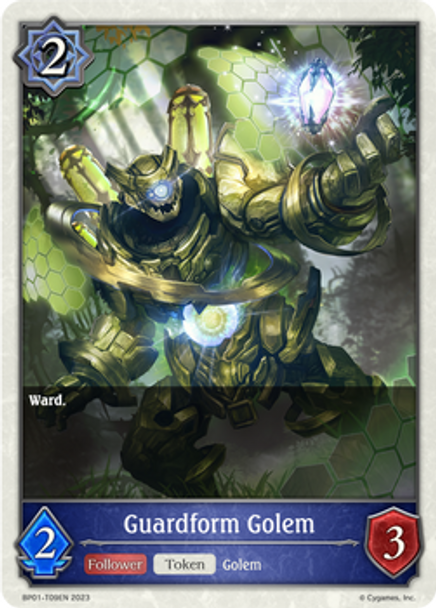 BP01-T09EN Guardform Golem