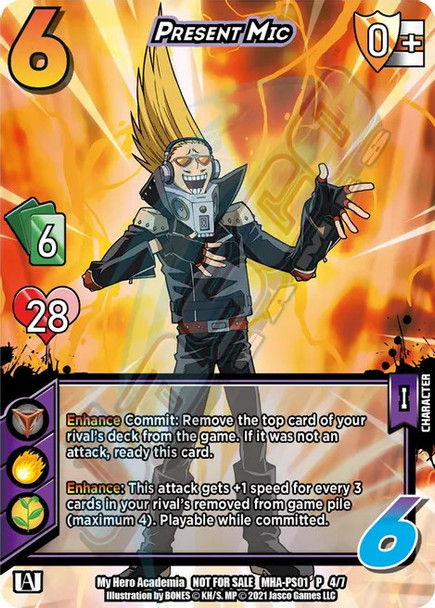 MHA-PS01 4/7 - Present Mic (foil)