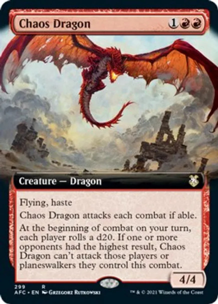 Chaos Dragon (AFC 299) (extended art)