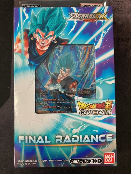 Dragon Ball Super Card Game Zenkai Series Starter Deck 23 Final Radiance (SD23)