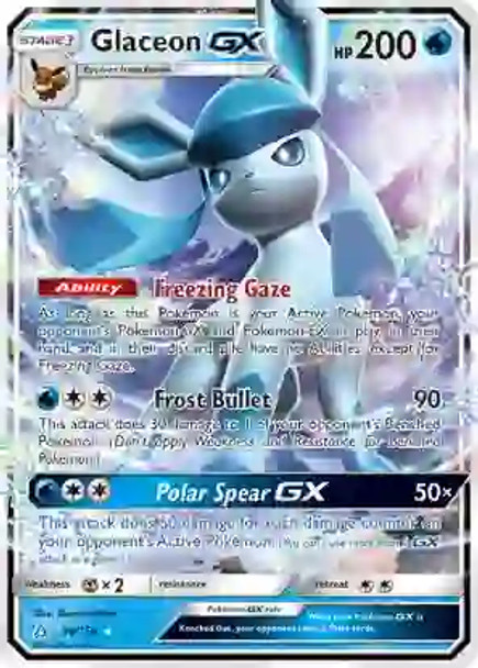 UP Glaceon GX 39/156