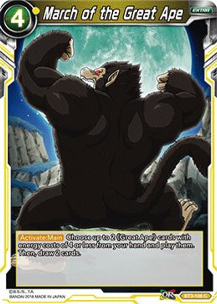 BT3-106 March of the Great Ape