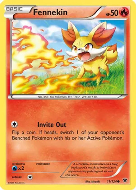 FC Fennekin (11) 11/124 - Foil