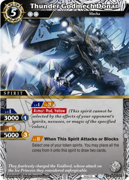 BSS02-041 Thunder Godmech Donar