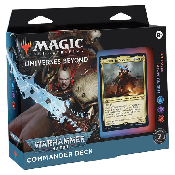 Magic The Gathering - Universes Beyond: Warhammer 40,000 Commander Deck - The Ruinous Powers