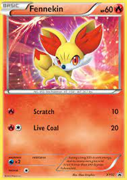 Pokemon Promo Card (Large) - Fennekin XY02