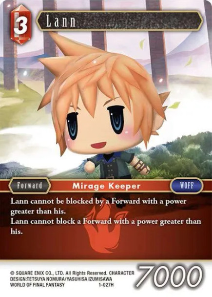 PR-004/1-027H Lann (Alternate Art Promo)