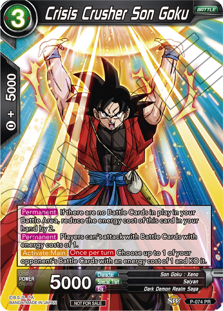 P-074 Crisis Crusher Son Goku