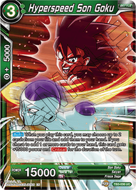 TB3-036 Hyperspeed Son Goku