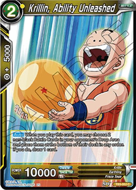 TB3-052 Krillin, Ability Unleashed