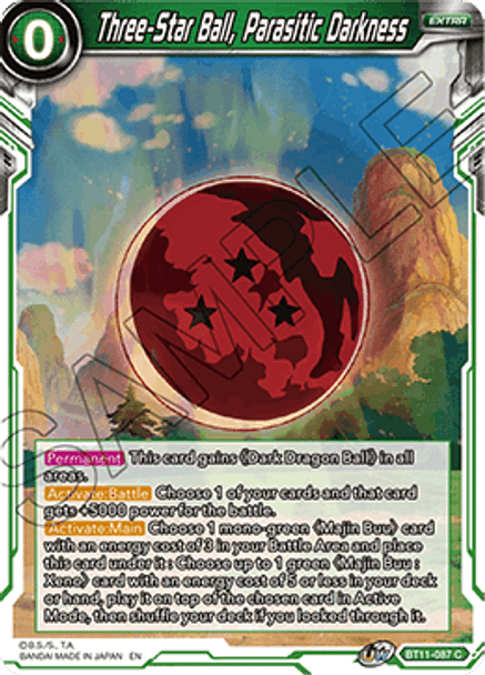 BT11-87 	Three-Star Ball, Parasitic Darkness