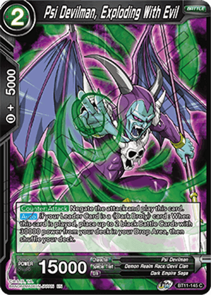 BT11-145 Psi Devilman, Exploding With Evil - Foil