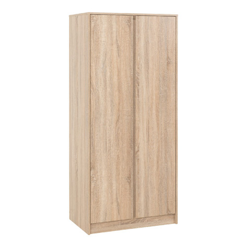 Malvern Sonoma Oak 2 Door Wardrobe