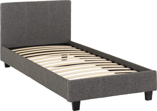 Prado Grey Fabric Bed