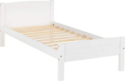 Amber White Bed Frame