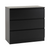 Malvern Black 3 Drawer Chest